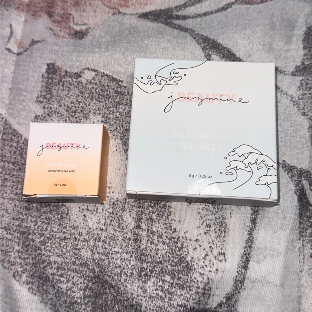 (2 products) Jazmine Beauty Beach Bronzer + Brow Gel